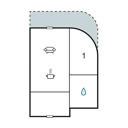 1 Bedroom Cozy In C *