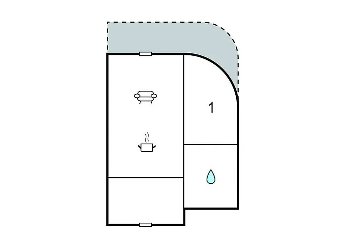 1 Bedroom Cozy In C *